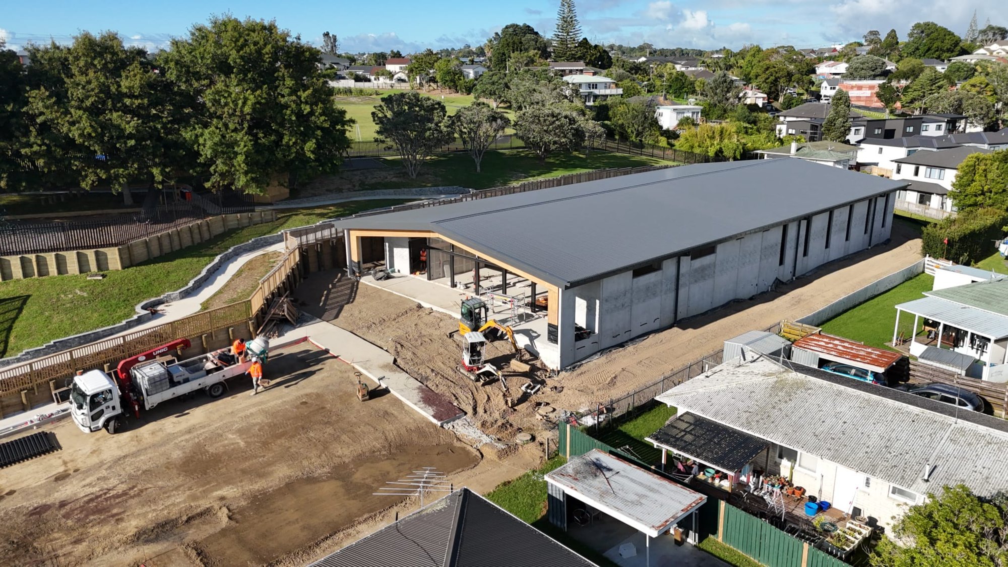 Wairau completed aerial